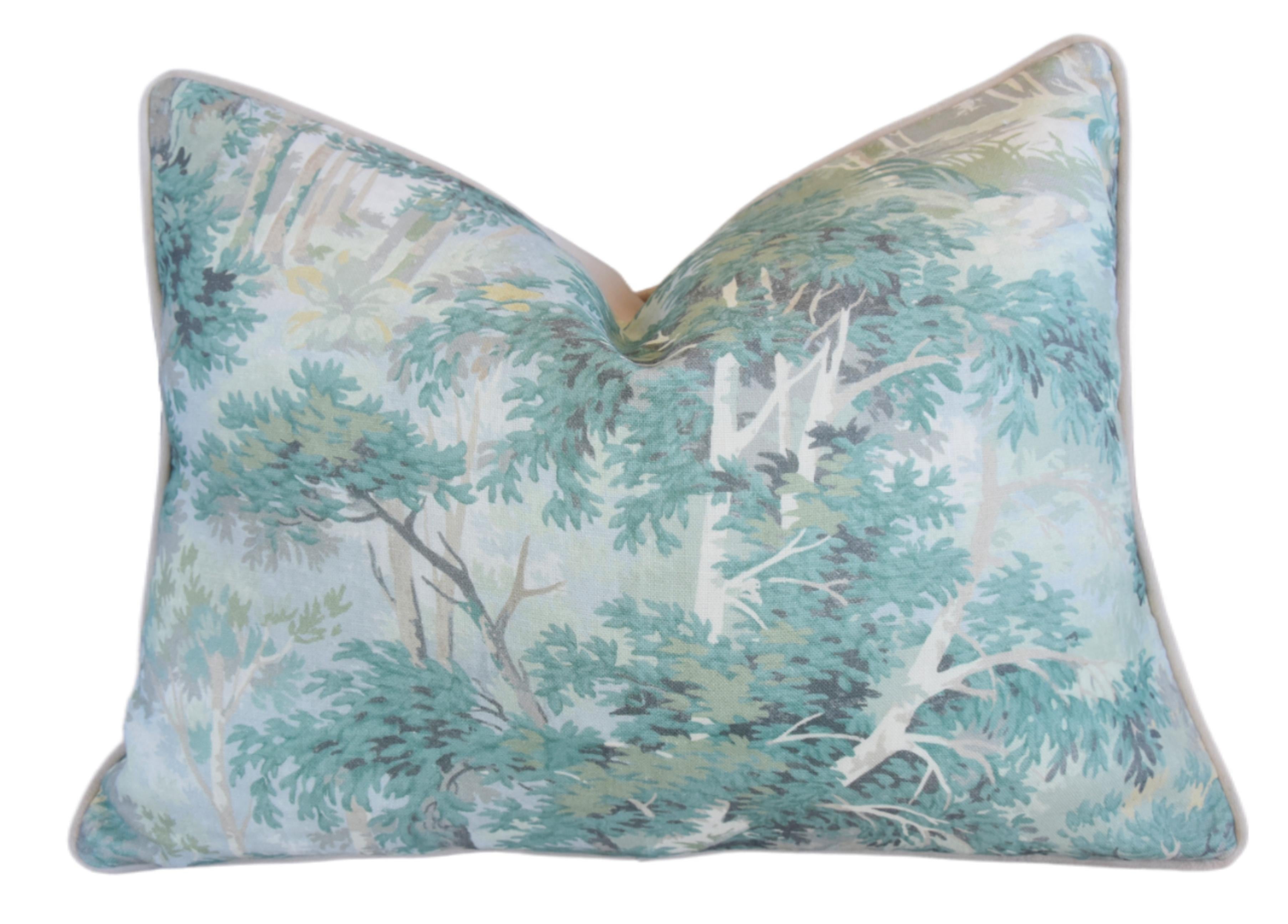 Colefax Fowler Arden Forest Trees Pillow 5 Colefax Fowler Arden Forest Trees Pillow