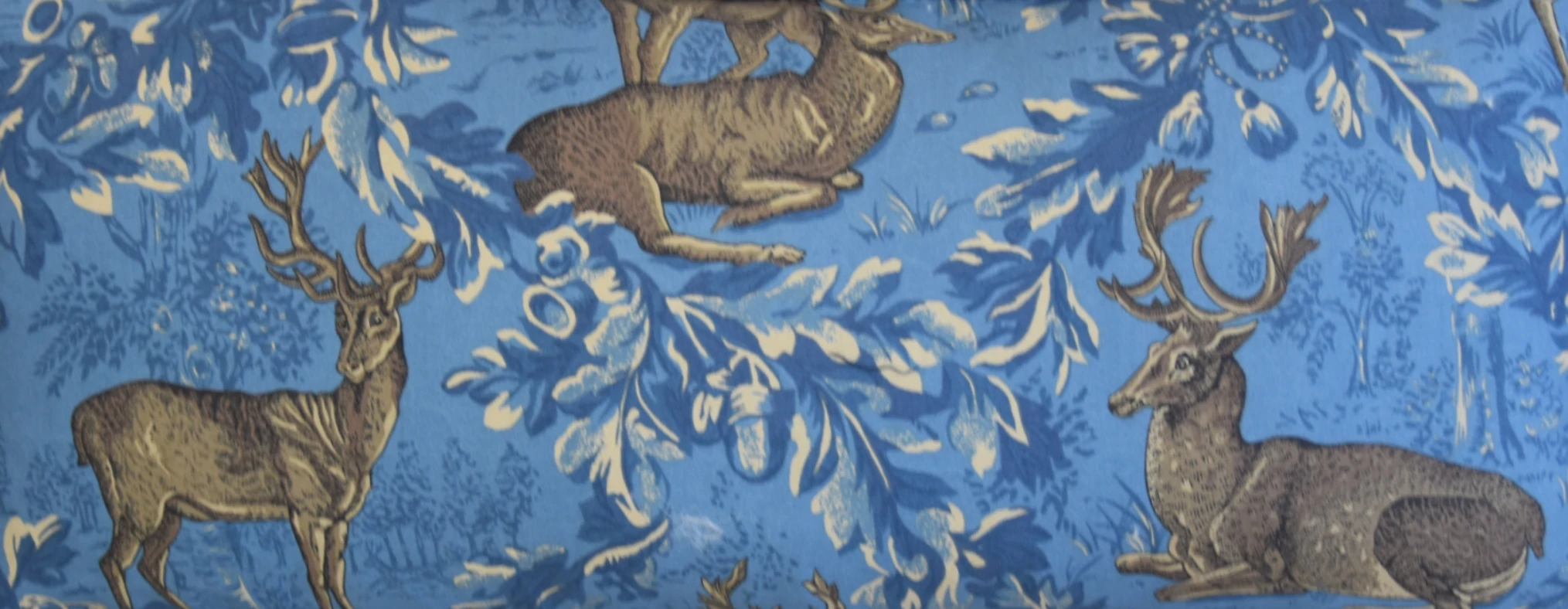 Woodland Botanical & Deer Pillow 4 Woodland Botanical & Deer Pillow
