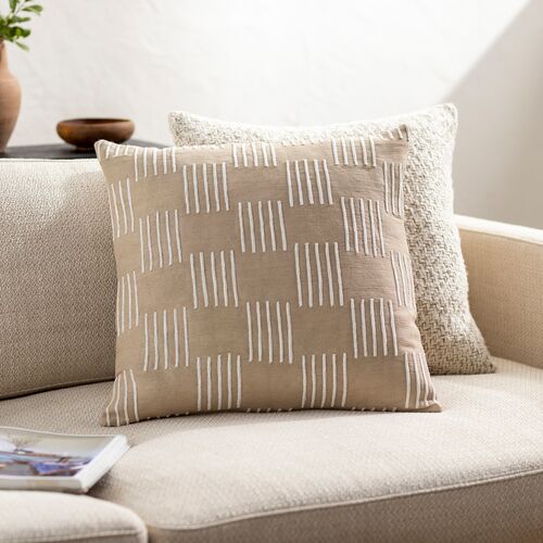 Layten Woven Stripe Pillow 2 Layten Woven Stripe Pillow