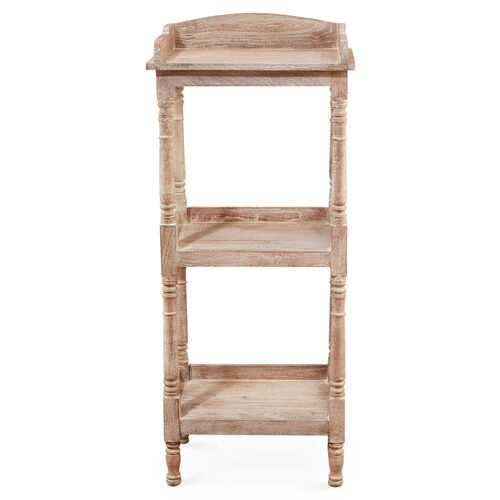 Concord Tiered Bookcase, Whitewash 2 Concord Tiered Bookcase, Whitewash