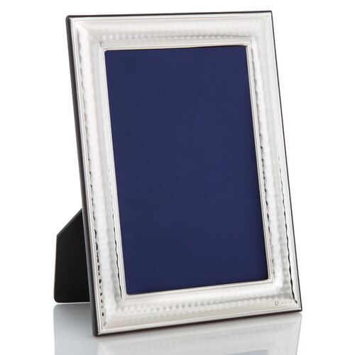 Sterling Hammered Point Frame, 8x10 1 Sterling Hammered Point Frame, 8x10