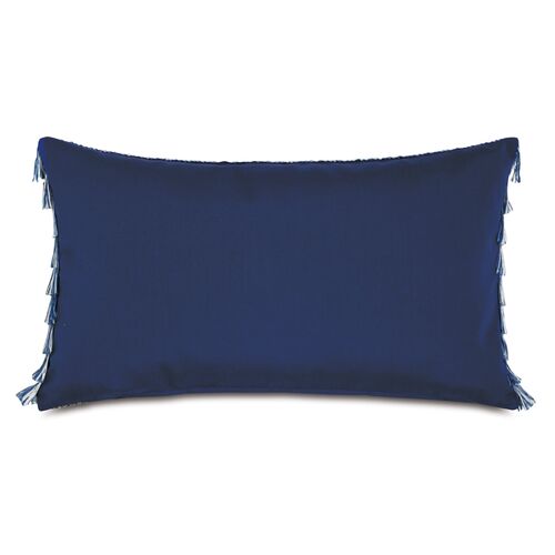 Faye Lumbar Outdoor Pillow, Sail Blue 2 Faye Lumbar Outdoor Pillow, Sail Blue