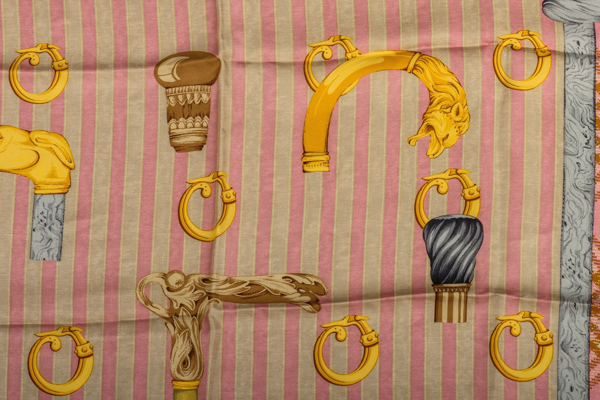 Trussardi Silk Print Scarf 4 Trussardi Silk Print Scarf