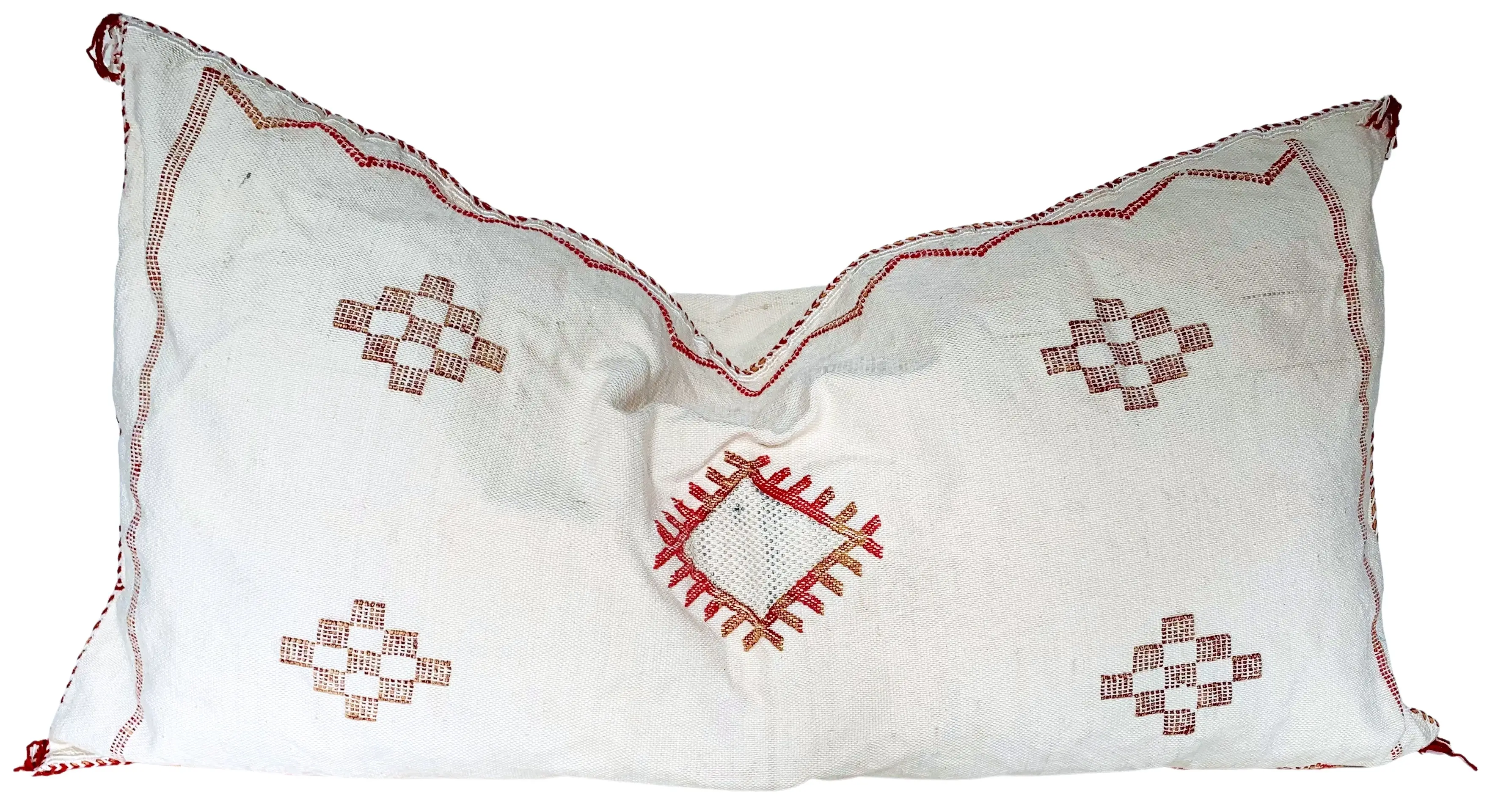 Moroccan Sabra Silk Lumbar Pillow 2 Moroccan Sabra Silk Lumbar Pillow