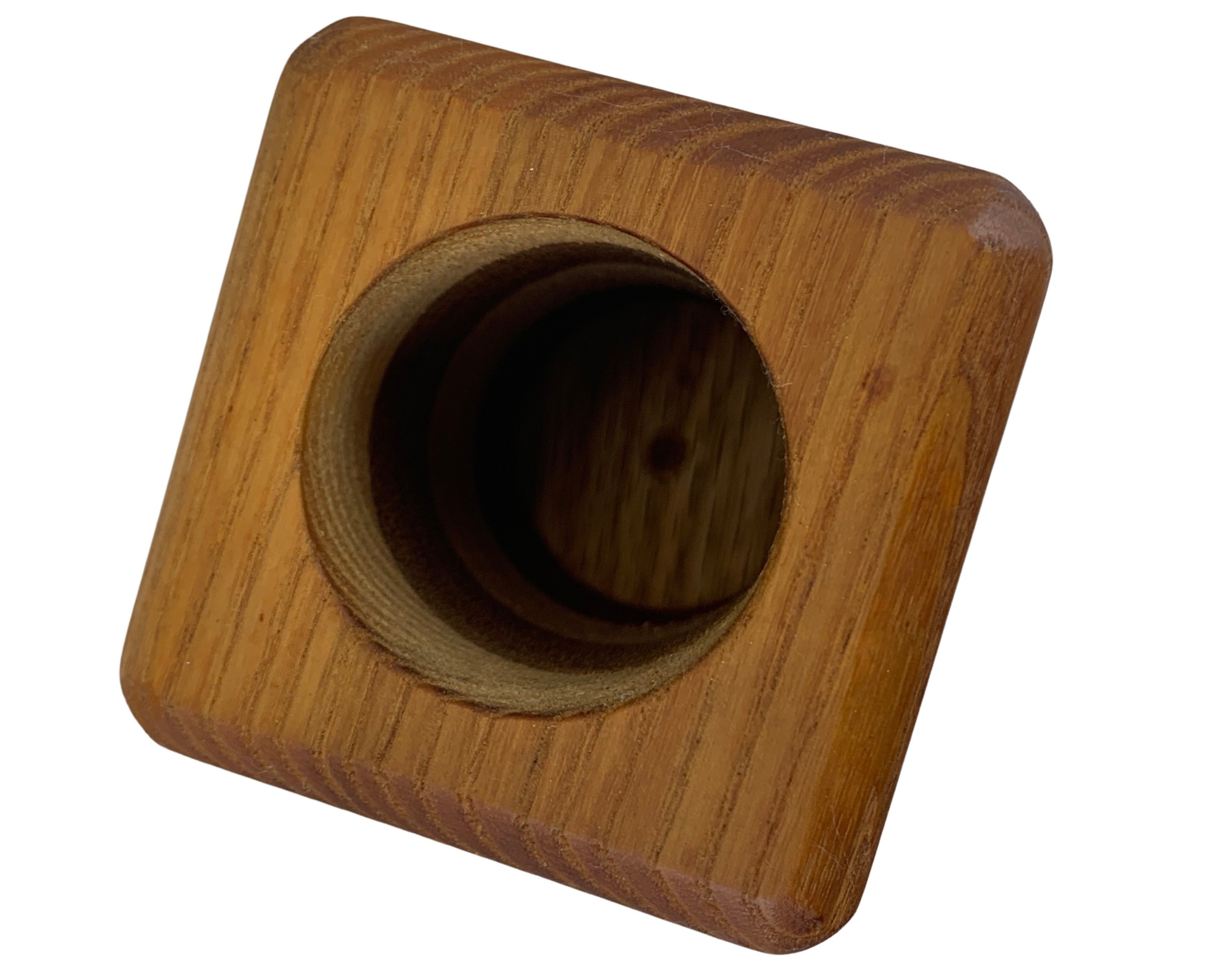 Hand-Made Modernist Wood Spice Jar Rack 10 Hand-Made Modernist Wood Spice Jar Rack