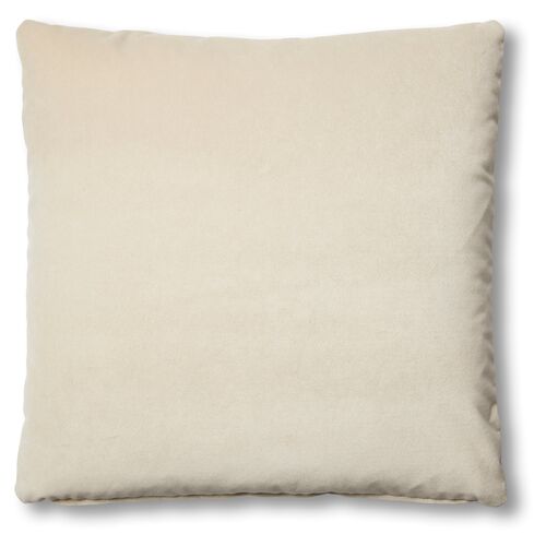 Hazel Pillow, Bisque Velvet 1 Hazel Pillow, Bisque Velvet