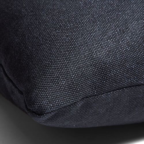 Hazel Pillow, Black Linen 3 Hazel Pillow, Black Linen