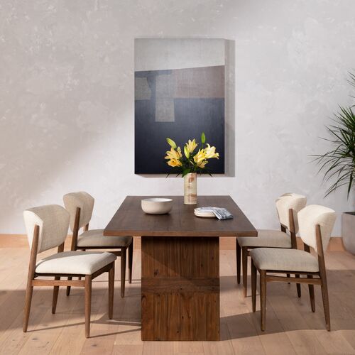 Emery Dining Chair, Taupe Performance 10 Emery Dining Chair, Taupe Performance