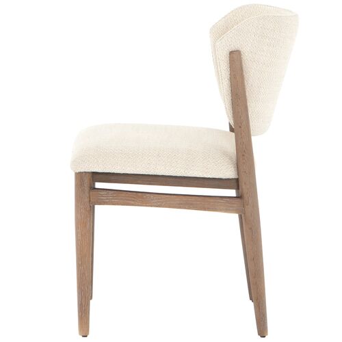 Emery Dining Chair, Taupe Performance 3 Emery Dining Chair, Taupe Performance