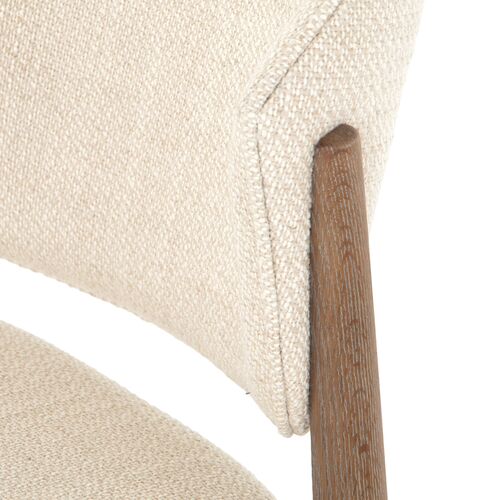 Emery Dining Chair, Taupe Performance 6 Emery Dining Chair, Taupe Performance