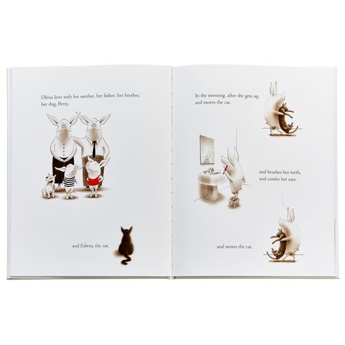 Olivia Leather Edition Book, Leather 3 Olivia Leather Edition Book, Leather