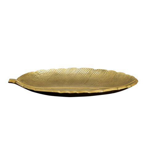 16in. Gold Leaf Decorative Accent Tray 4 16in. Gold Leaf Decorative Accent Tray