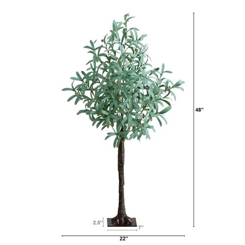 4ft. Lighted Artificial Olive Tree 1 4ft. Lighted Artificial Olive Tree