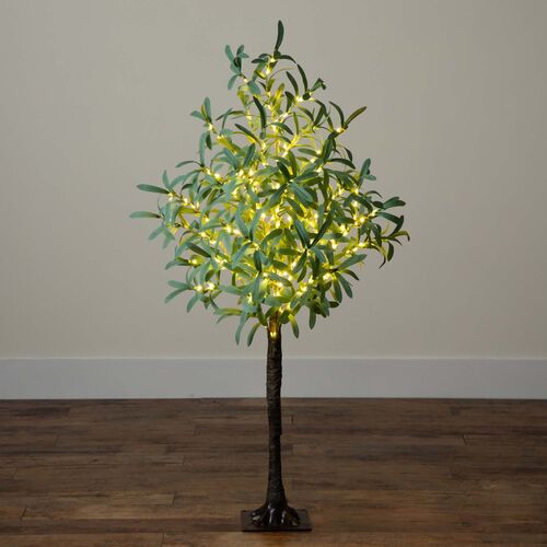 4ft. Lighted Artificial Olive Tree 6 4ft. Lighted Artificial Olive Tree