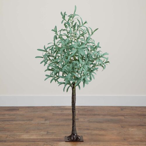 4ft. Lighted Artificial Olive Tree 8 4ft. Lighted Artificial Olive Tree