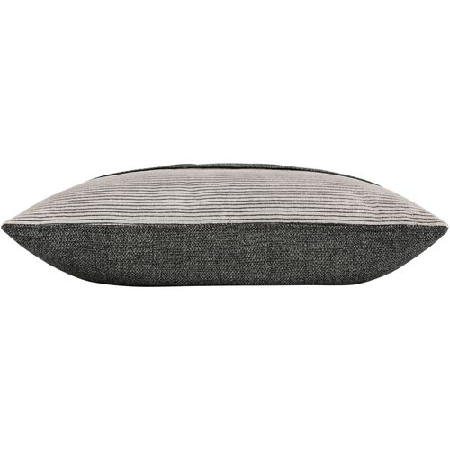 Hawke Grommet Lumbar Plllow, Stone/Smoke 3 Hawke Grommet Lumbar Plllow, Stone/Smoke
