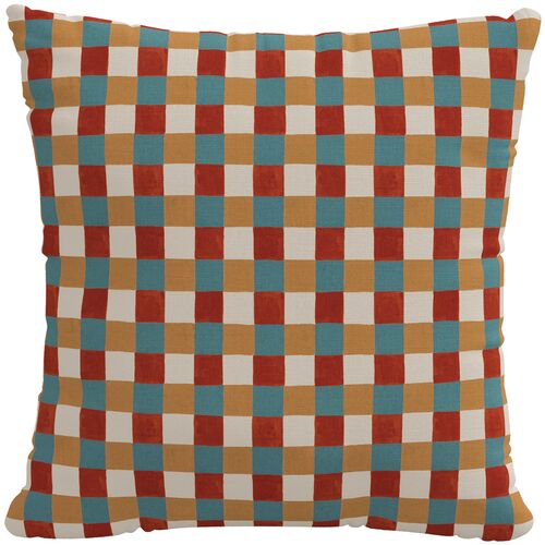 Ford Pillow, Bold Check Plaid 1 Ford Pillow, Bold Check Plaid