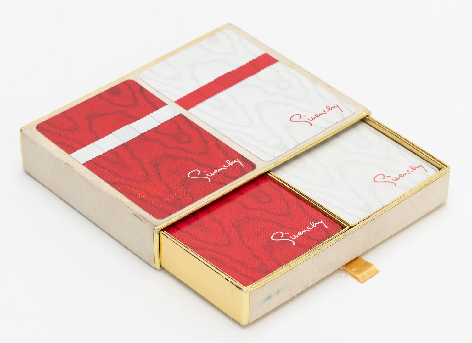 Givenchy 2 Decks Red/White Poker Cards 2 Givenchy 2 Decks Red/White Poker Cards