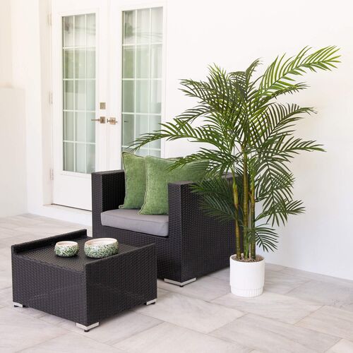 6ft Faux UV Resistant Indoor/Outdoor Areca Palm Tree 2 6ft Faux UV Resistant Indoor/Outdoor Areca Palm Tree