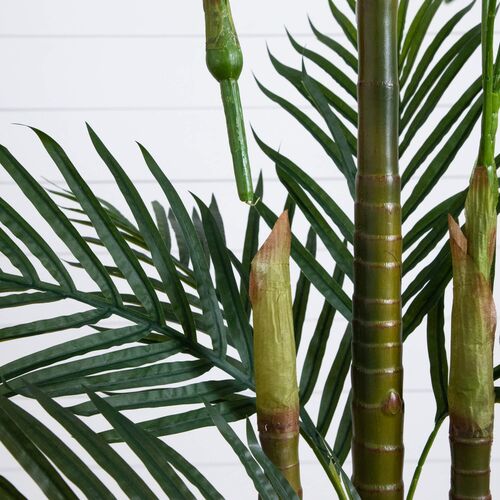 6ft Faux UV Resistant Indoor/Outdoor Areca Palm Tree 5 6ft Faux UV Resistant Indoor/Outdoor Areca Palm Tree