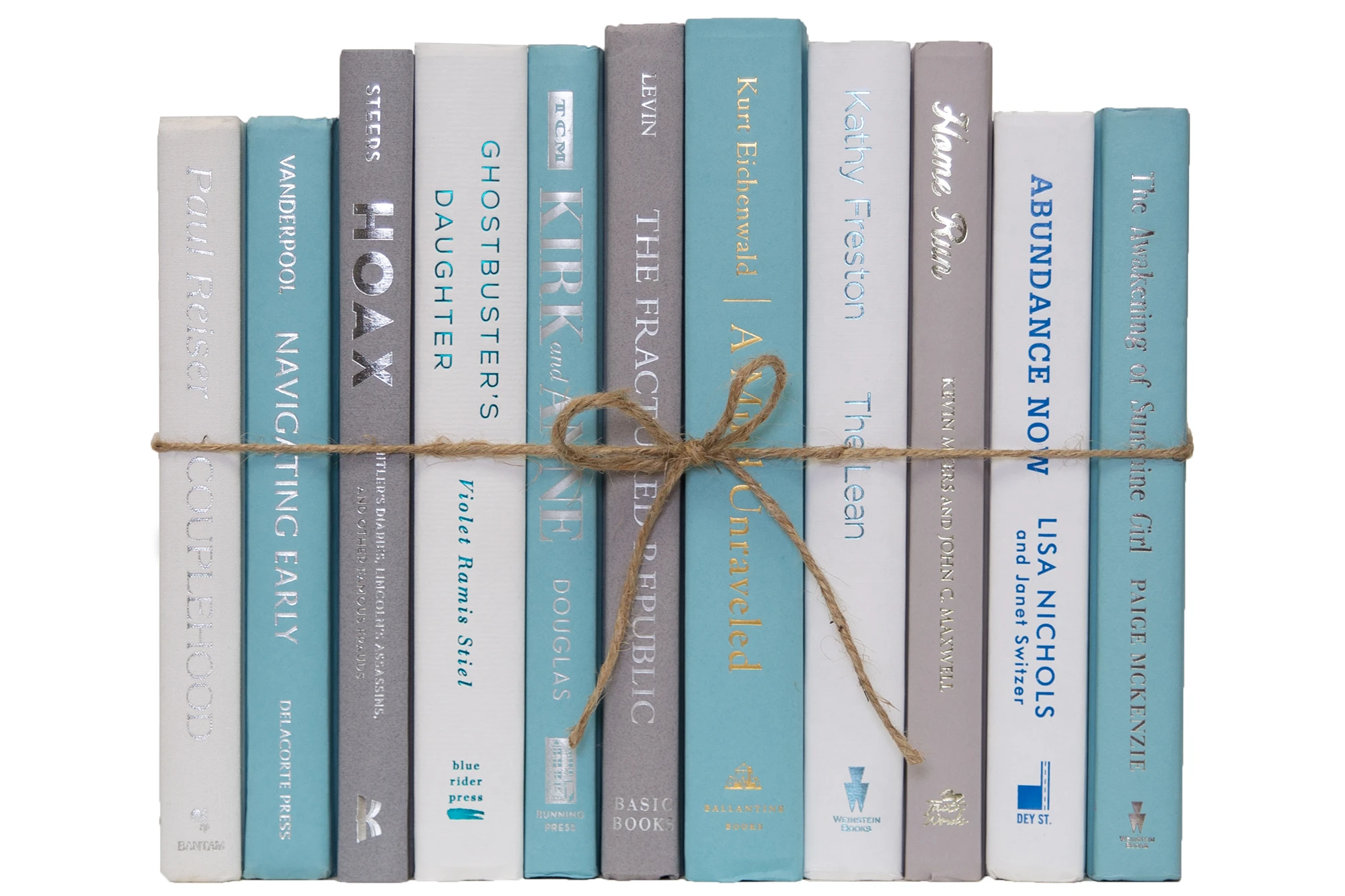 1-Foot Modern Book Bundle, Cool Rain
