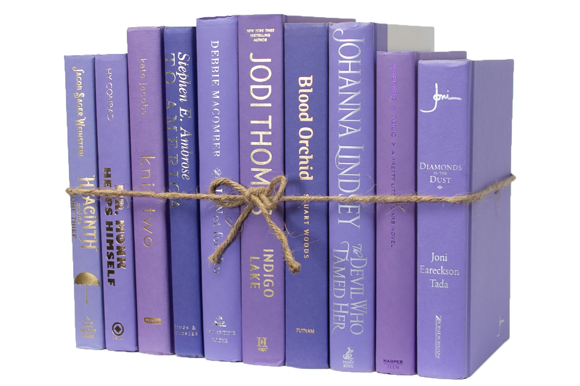 1-Foot Modern Book Bundle, Lilac Breeze 2 1-Foot Modern Book Bundle, Lilac Breeze