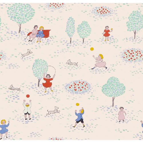 Paule Marrot, Playing in the Park Wallpaper 1 Paule Marrot, Playing in the Park Wallpaper