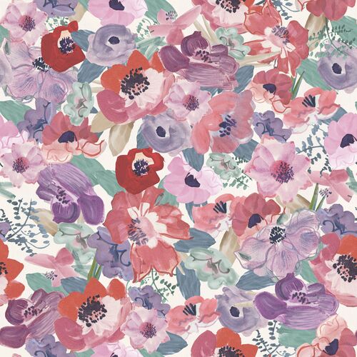 Yuki Osada, Blooming Floral Wallpaper 1 Yuki Osada, Blooming Floral Wallpaper
