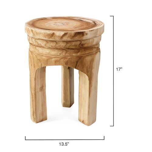 Mesa Stool, Natural 3 Mesa Stool, Natural