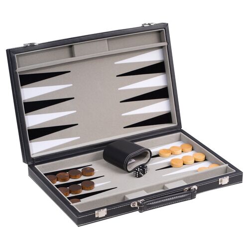 Backgammon Set, Black