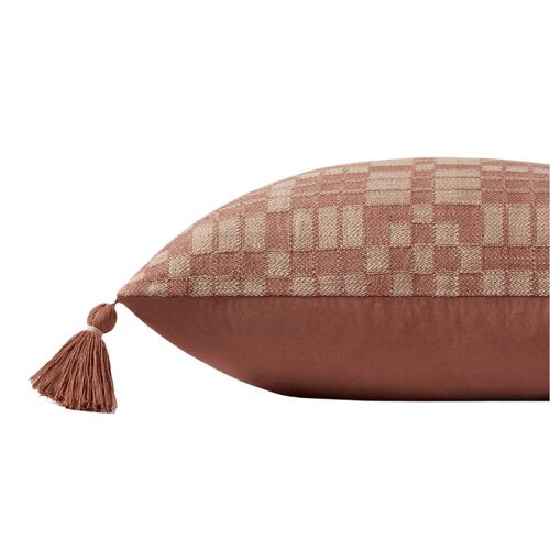 Ellery Tassel Pillow, Clay 3 Ellery Tassel Pillow, Clay