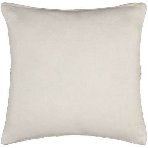 Dortmund Braided Pillow, Ivory 3 Dortmund Braided Pillow, Ivory
