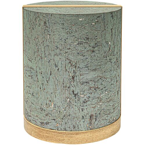 Selwyn 16" Cork Veneer Round End Table 3 Selwyn 16" Cork Veneer Round End Table