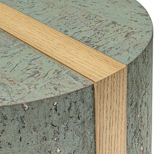 Selwyn 16" Cork Veneer Round End Table 5 Selwyn 16" Cork Veneer Round End Table