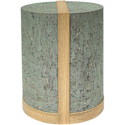 Selwyn 16" Cork Veneer Round End Table 7 Selwyn 16" Cork Veneer Round End Table