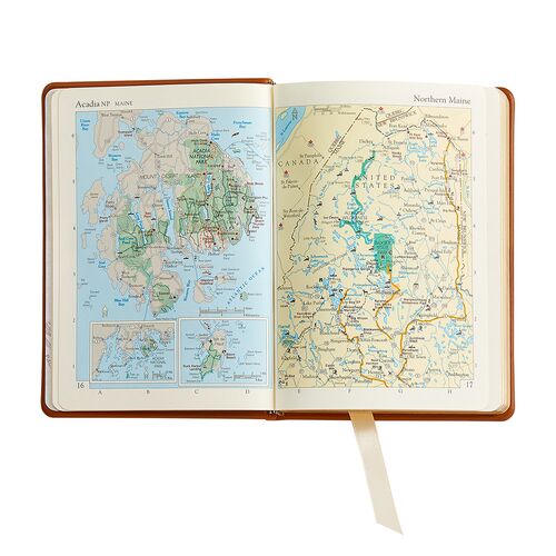 American Atlas Leatherbound Book 2 American Atlas Leatherbound Book