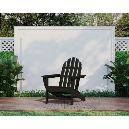 Primrose Adirondack Chair, Black 2 Primrose Adirondack Chair, Black