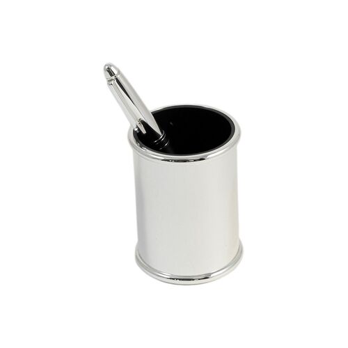 Pen Cup, Silver 1 Pen Cup, Silver