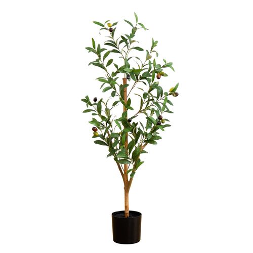 3ft. Artificial Olive Tree with Natural Trunk 1 3ft. Artificial Olive Tree with Natural Trunk