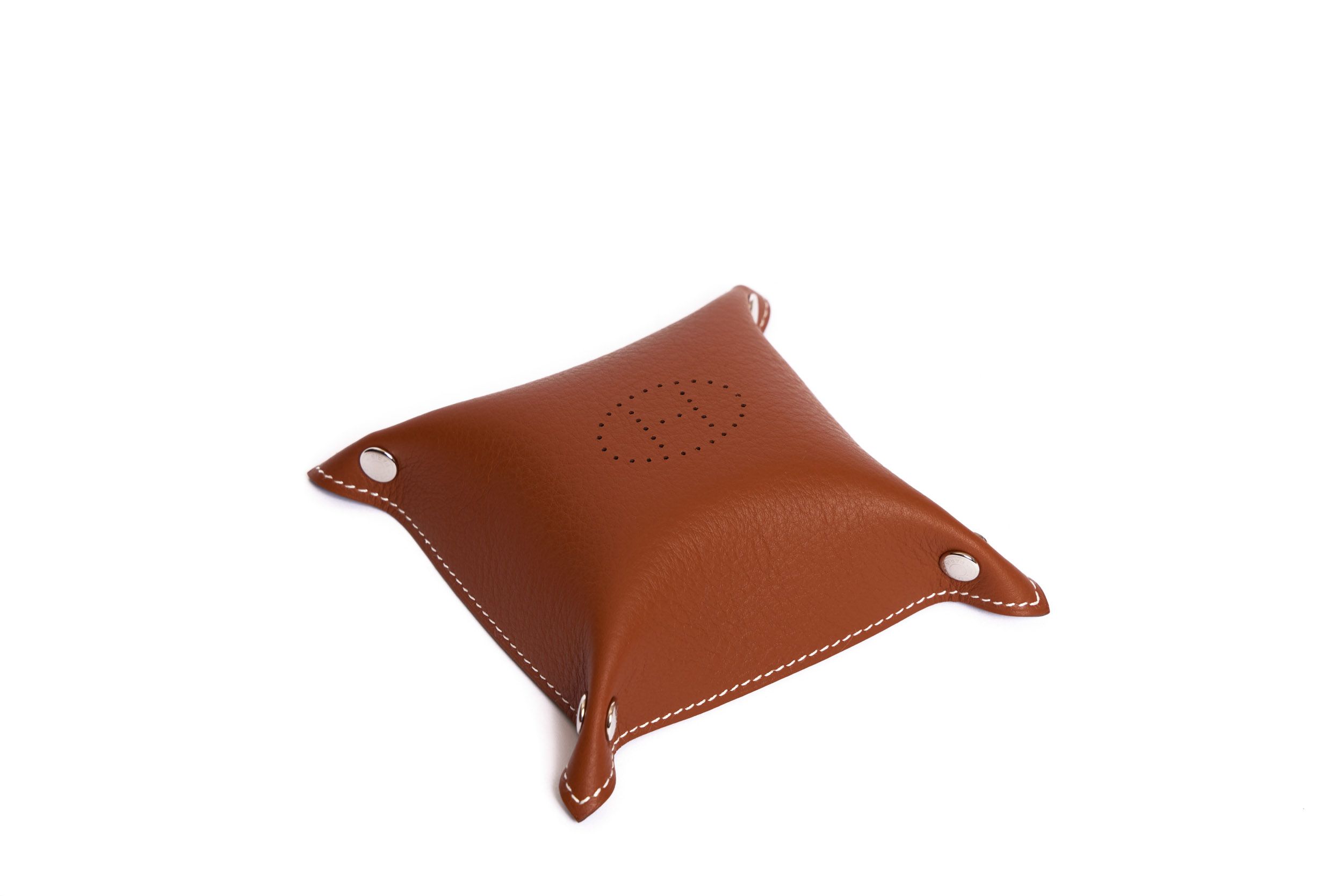 Hermes Blue and Brown Catch All 3 Hermes Blue and Brown Catch All