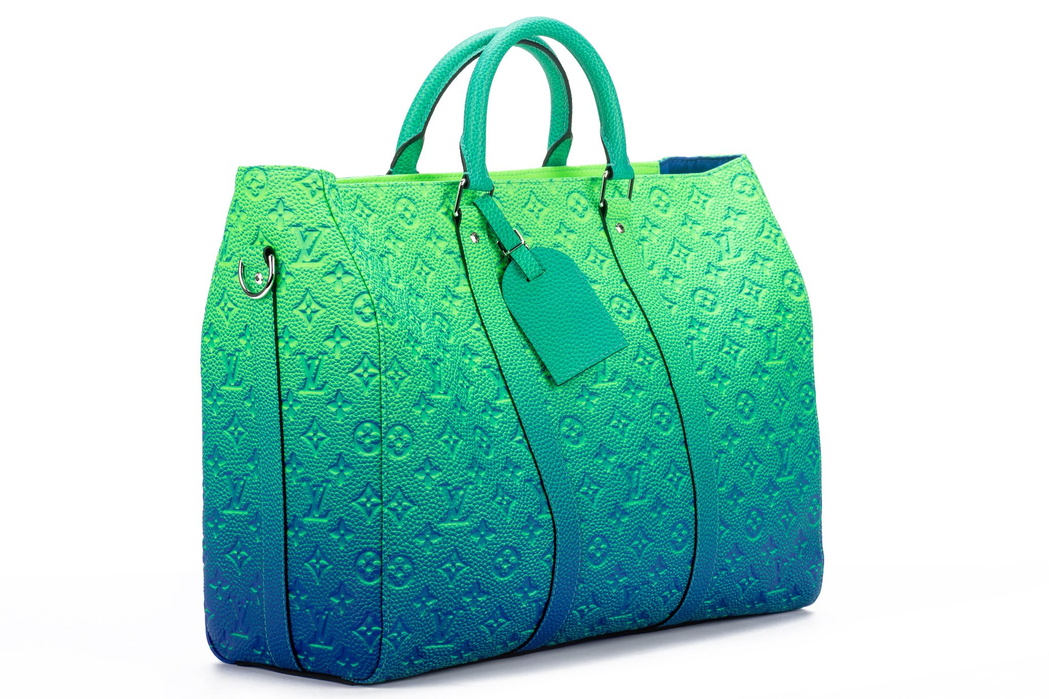 Vuitton Abloh Illusion Leather Keepall 2 Vuitton Abloh Illusion Leather Keepall