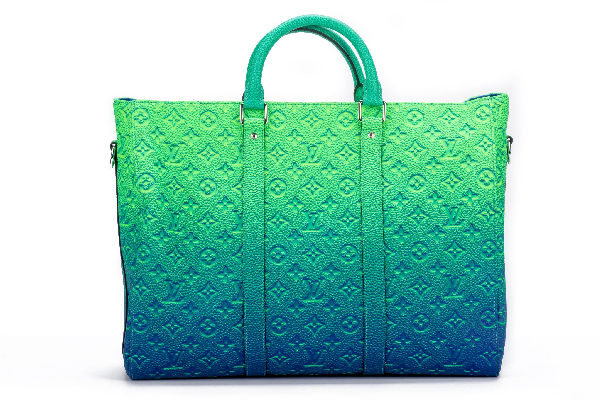 Vuitton Abloh Illusion Leather Keepall 4 Vuitton Abloh Illusion Leather Keepall
