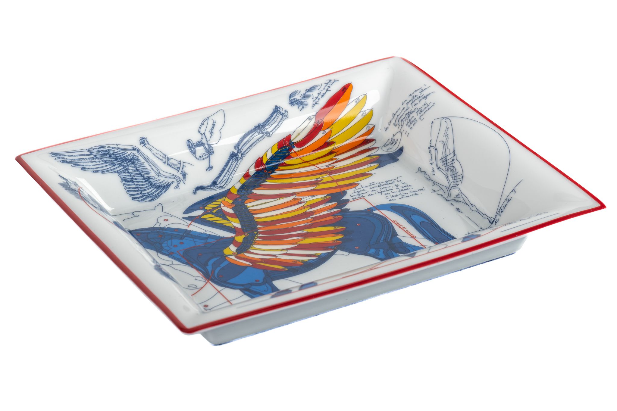 Hermes BNIB Pegase Porcelain Ashtray 3 Hermes BNIB Pegase Porcelain Ashtray