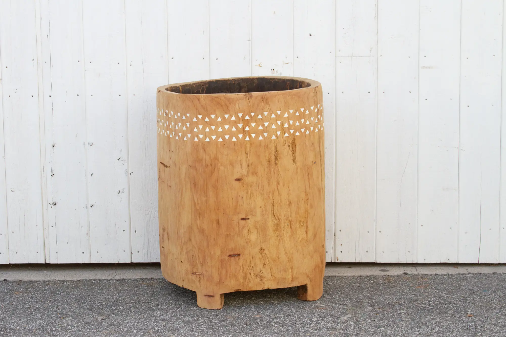 Rustic Modern Naga Tall Planter 2 Rustic Modern Naga Tall Planter