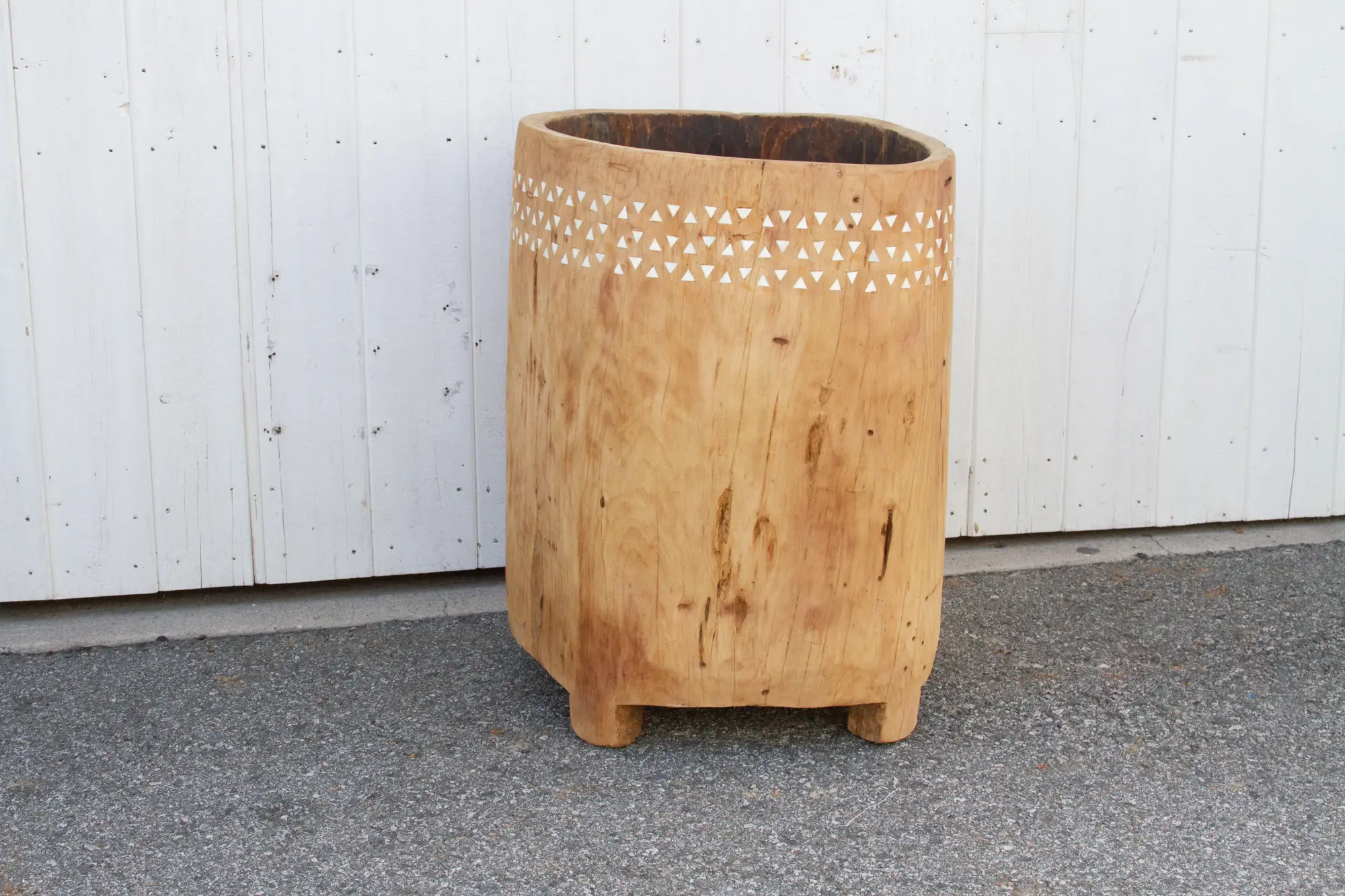Rustic Modern Naga Tall Planter 3 Rustic Modern Naga Tall Planter