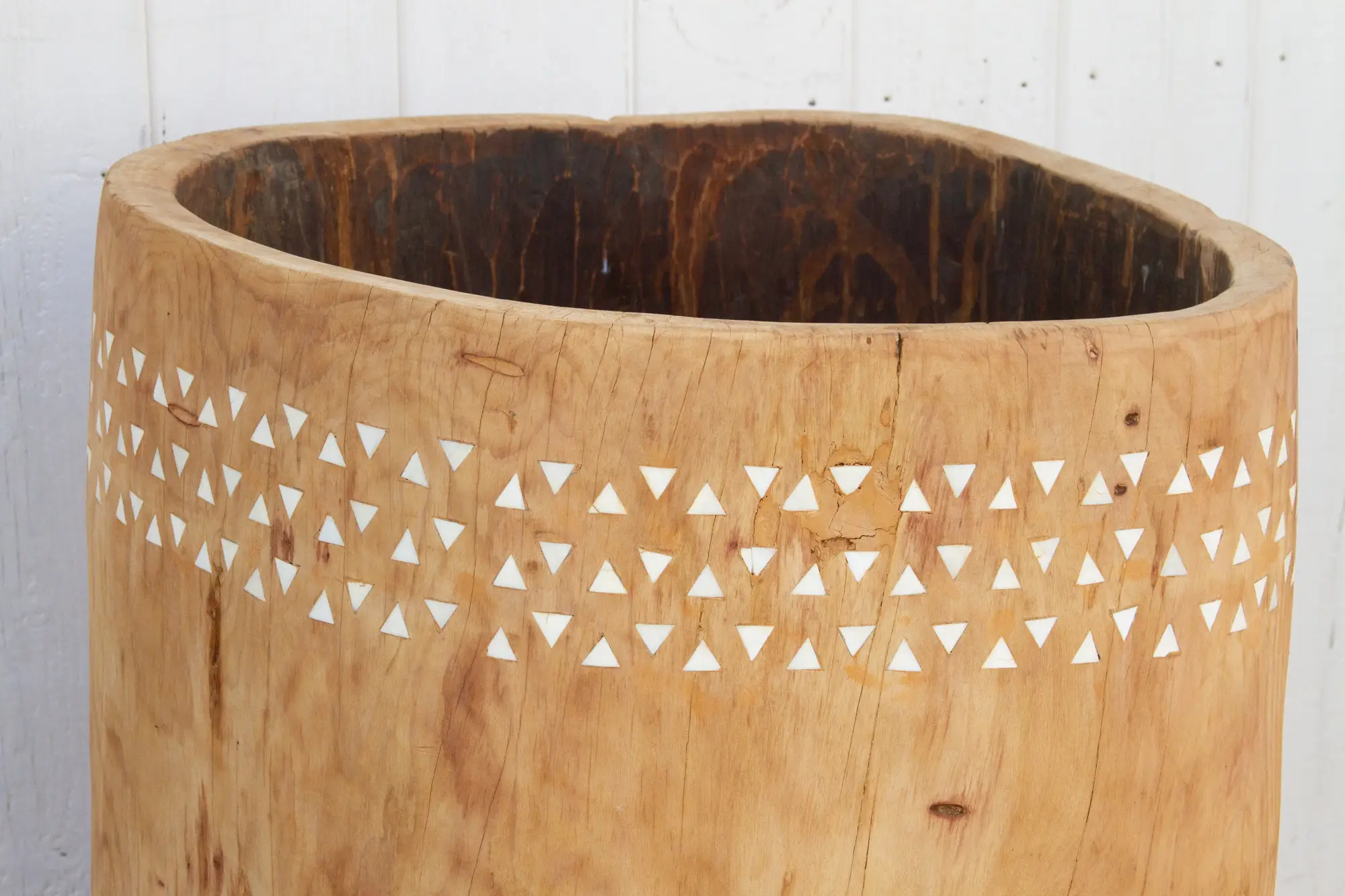 Rustic Modern Naga Tall Planter 4 Rustic Modern Naga Tall Planter