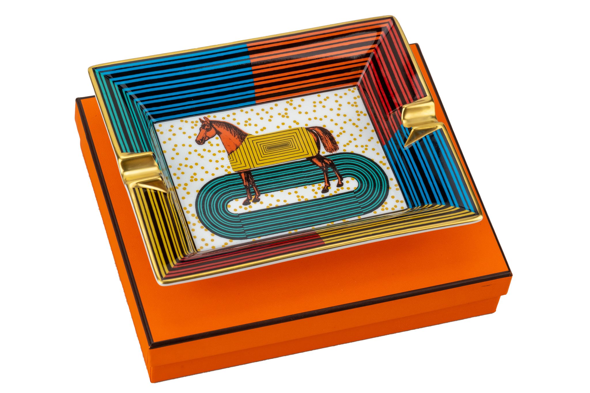 Herm¨¨s New Horse Porcelain Ashtray 1 Herm¨¨s New Horse Porcelain Ashtray