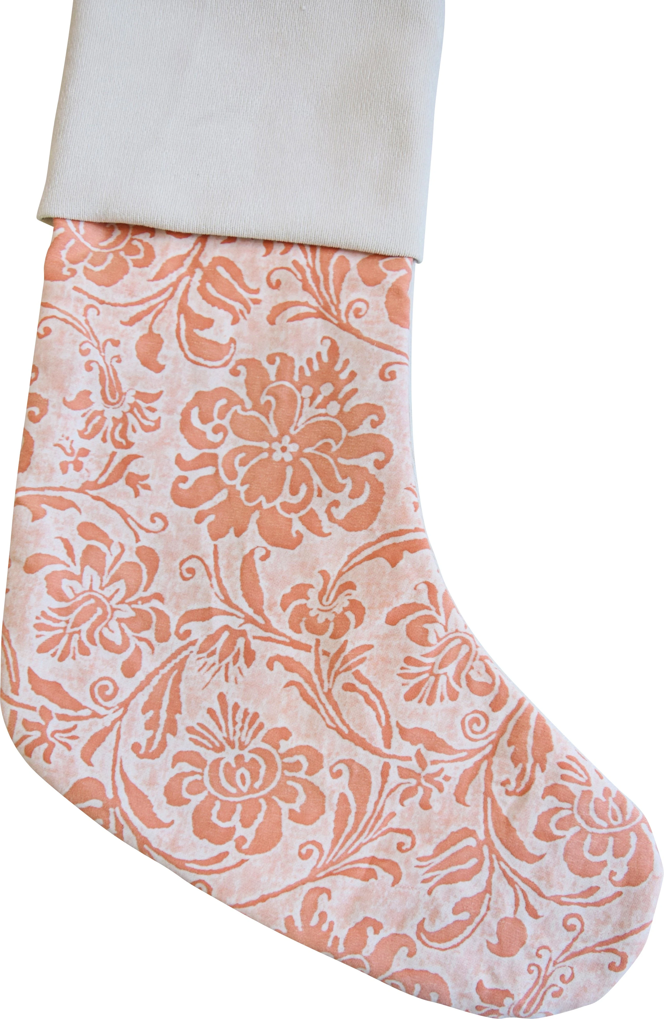 Italian Fortuny Christmas Stocking