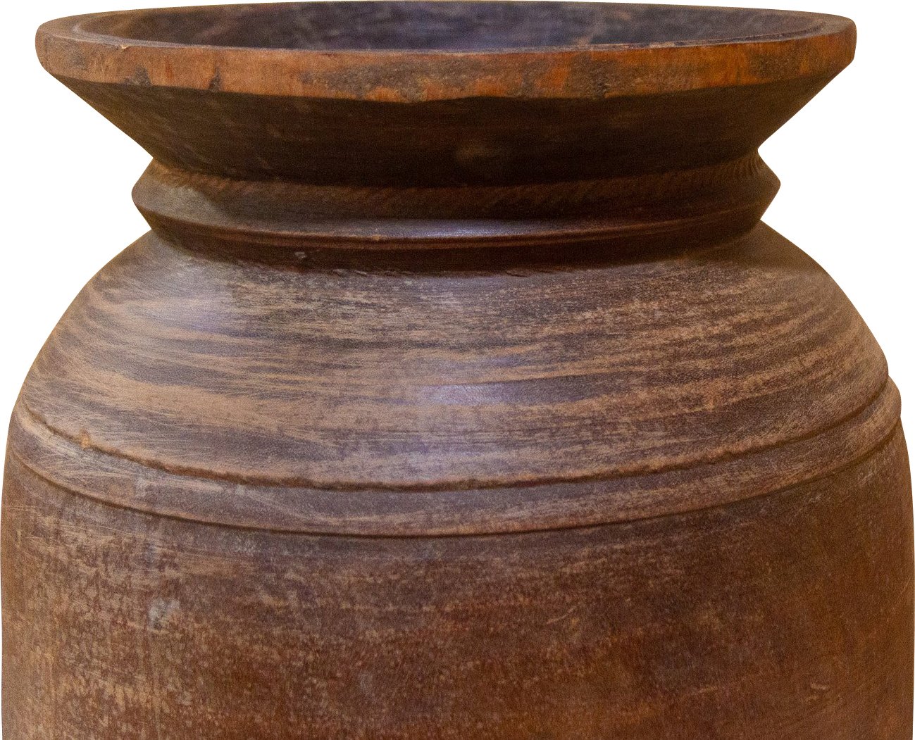 Rei Nepalese Tribal Ghee Pot 3 Rei Nepalese Tribal Ghee Pot