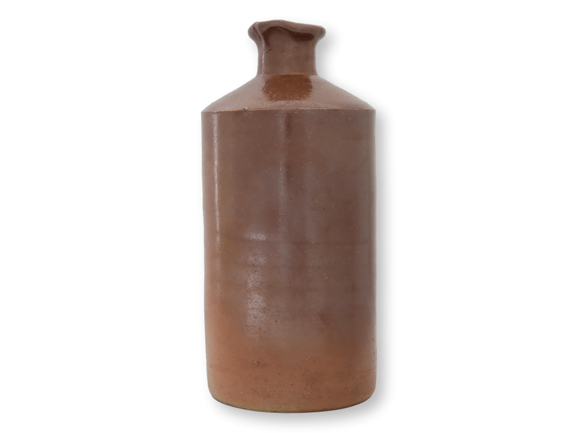 Antique English Stoneware Ink Bottles 3 Antique English Stoneware Ink Bottles